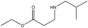 ethyl 3-[(2-methylpropyl)amino]propanoate Structure