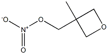 硝酸3-メチルオキセタン-3-イルメチル 化学構造式