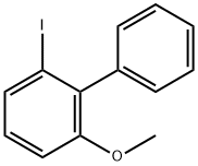 2-碘-6-甲氧基联苯, 84253-78-1, 结构式