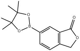 6-(4,4,5,5-Tetramethyl-1,3,2-dioxaborolan-2-yl)-2-benzofuran-1(3H)-one Structure