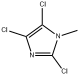 1-METHYL-2,4,5-TRICHLOROIMIDAZOLE Struktur