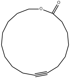 Oxacycloheptadec-8-yn-2-one Structure