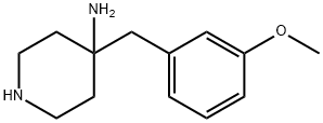 4-(3-Methoxybenzyl)piperidin-4-amine|919112-70-2
