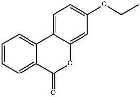 3-ethoxy-6H-benzo[c]chromen-6-one Struktur