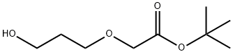 TERT-BUTYL 2-(3-HYDROXYPROPOXY)ACETATE, 930294-38-5, 结构式
