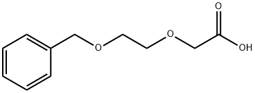 Acetic acid, [2-(phenylmethoxy)ethoxy]- Structure