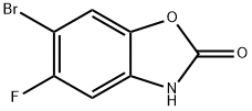 6-Bromo-5-fluoro-3H-benzooxazol-2-one Structure
