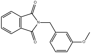 2-(3-methoxybenzyl)-1H-isoindole-1,3(2H)-dione Structure
