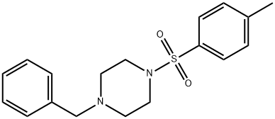 1-benzyl-4-tosylpiperazine 结构式