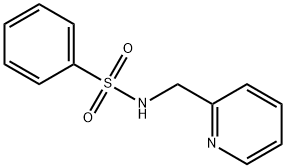 N-(pyridin-2-ylmethyl)benzenesulfonamide Structure