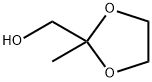 (2-甲基-1,3-二氧杂烷-2-基)甲醇 结构式
