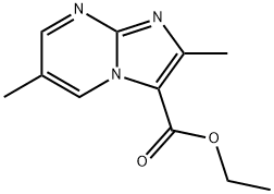 ethyl 2,6-dimethylimidazo[1,2-a]pyrimidine-3-carboxylate Structure
