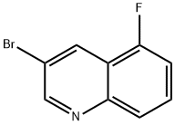 3-溴-5-氟喹啉, 1416439-00-3, 结构式