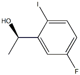 (R)-1-(5-fluoro-2-iodophenyl)ethan-1-ol Structure