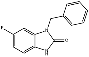 1-benzyl-6-fluoro-1H-benzo[d]imidazol-2(3H)-one Struktur