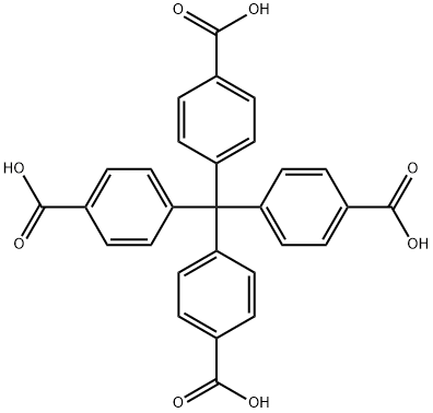 4,4',4'',4'''-methanetetrayltetrabenzoic acid Struktur