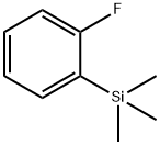 (2-氟苯基)三甲基硅烷, 1842-26-8, 结构式