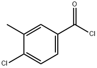 4-氯-3-甲基苯甲酰氯, 21900-24-3, 结构式