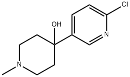 4-(5-chloropyridin-2-yl)-1-methylpiperidin-4-ol Structure