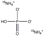 Diammonium hydrogenphosphate-15N2 Structure