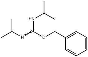 O-苯甲基-N,N'-二异丙基异脲 结构式