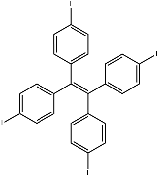 Tetrakis(4-iodophenyl)ethene Structure