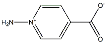 1-氨基吡啶-4-羧酸盐, 31775-03-8, 结构式