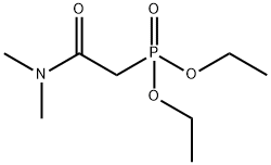 (2-(二甲基氨基)-2-氧代乙基)膦酸二乙酯 结构式