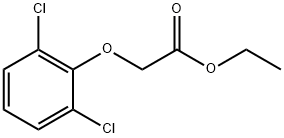 ethyl 2-(2,6-dichlorophenoxy)acetate, 40311-72-6, 结构式