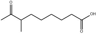 7-methyl-8-oxononanoic acid Struktur