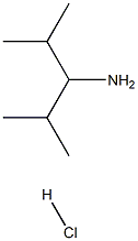 2,4-Dimethylpentan-3-amine hydrochloride Struktur