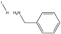 ベンジルアミンよう化水素酸塩 化学構造式