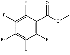 Methyl 4-bromo-2,3,5,6-tetrafluorobenzoate Struktur