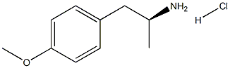 (S)-2-(4-Methoxyphenyl)-1-MethylethanaMine  Hydrochloride Structure