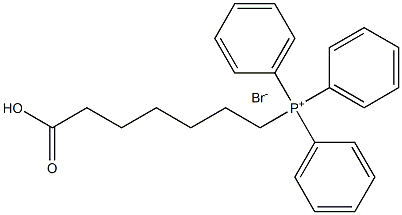 6-羧己基三苯基溴化鏻 结构式