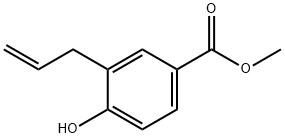 methyl 3-allyl-4-hydroxybenzoate Struktur