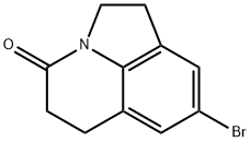 8-bromo-5,6-dihydro-1H-pyrrolo[3,2,1-ij]quinolin-4(2H)-one Structure