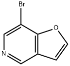 呋喃并[3,2-C]吡啶-7-基甲醇 结构式