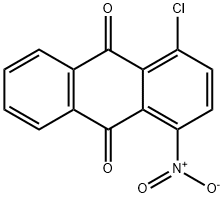 1-chloro-4-nitroanthra-9,10-quinone Struktur
