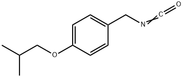4-isobutyloxybenzyl isocyanate Structure