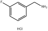 3-Fluorobenzylamine hydrochoride Structure
