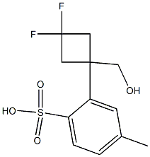 3,3-Difluorocyclobutylmethyl tosylate, 681128-40-5, 结构式