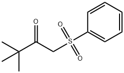1-(PHENYLSULFONYL)PINACOLONE Structure