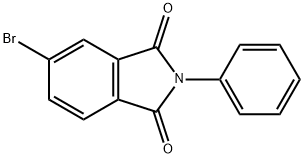 N-Phenyl-4-bromophthalimide Structure