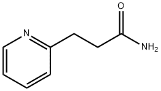 3-(2-吡啶基)丙酰胺, 84199-91-7, 结构式