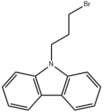 9-(3-溴丙基)-9H-咔唑, 84359-61-5, 结构式