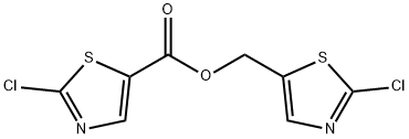 (2-Chlorothiazol-5-yl)methyl 2-chlorothiazole-5-carboxylate Structure