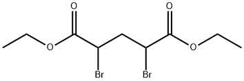 diethyl 2,4-dibromopentanedioate Structure