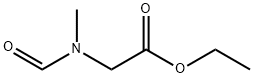N-甲酰基-N-甲基甘氨酸乙酯, 89531-66-8, 结构式
