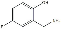 2-(氨基甲基)-4-氟苯酚 结构式
